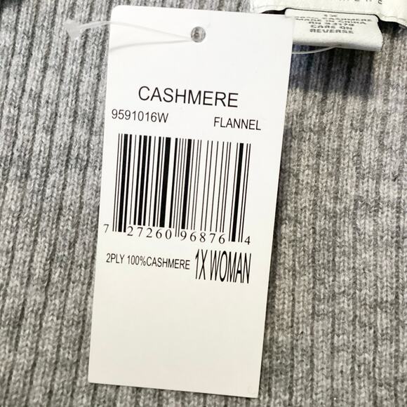 Neiman Marcus 3 Piece Heather Gray 100% Cashmere Lounge Set 1x NWT - Picture 9 of 12